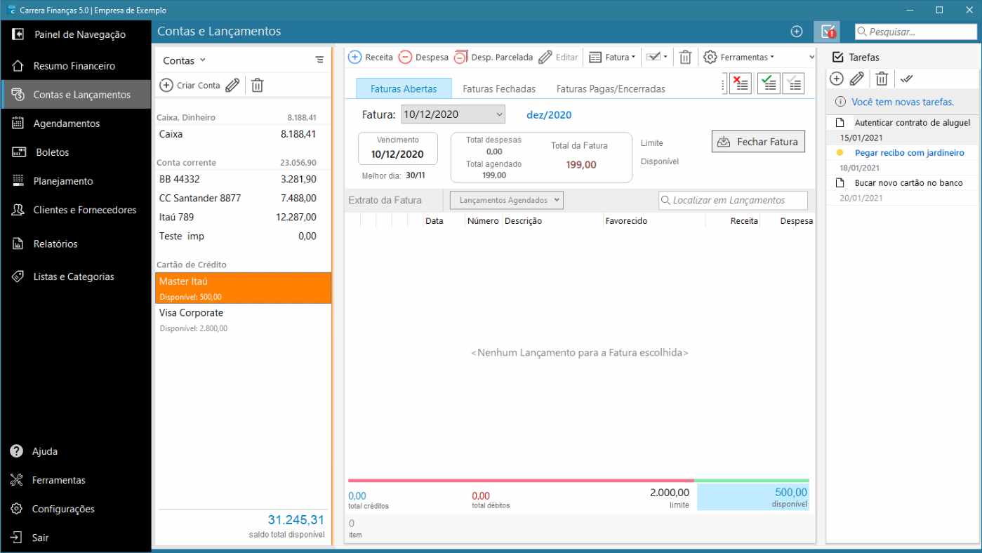 Carrera Finanças 5.0.2