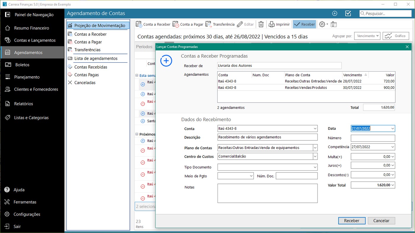 Carrera Finanças 5.0.5